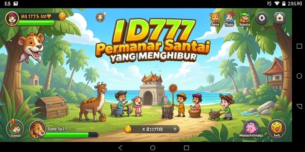 Tampilan gameplay seru di ID777 dengan grafis menarik.