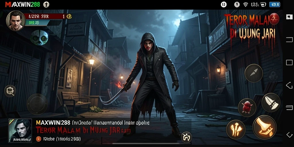 Gameplay seram dengan suasana mencekam di MAXWIN288.