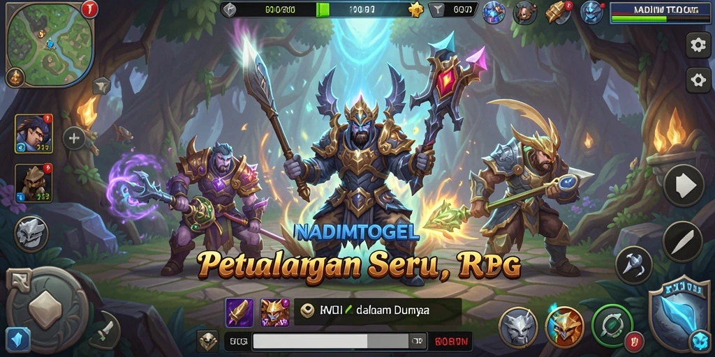 Tampilan gameplay seru dan penuh petualangan dalam NADIMTOGEL.