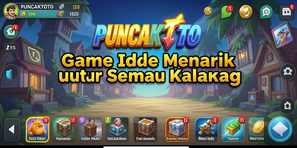 Tampilan dalam permainan PUNCAKTOTO yang menarik dan interaktif.